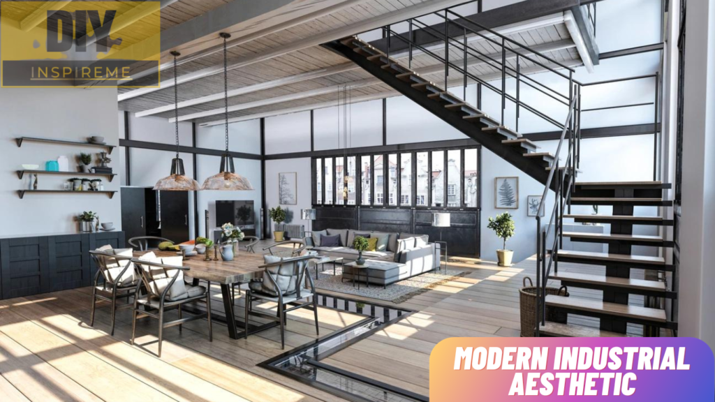 Modern Industrial Aesthetic kitchen decor Ideas