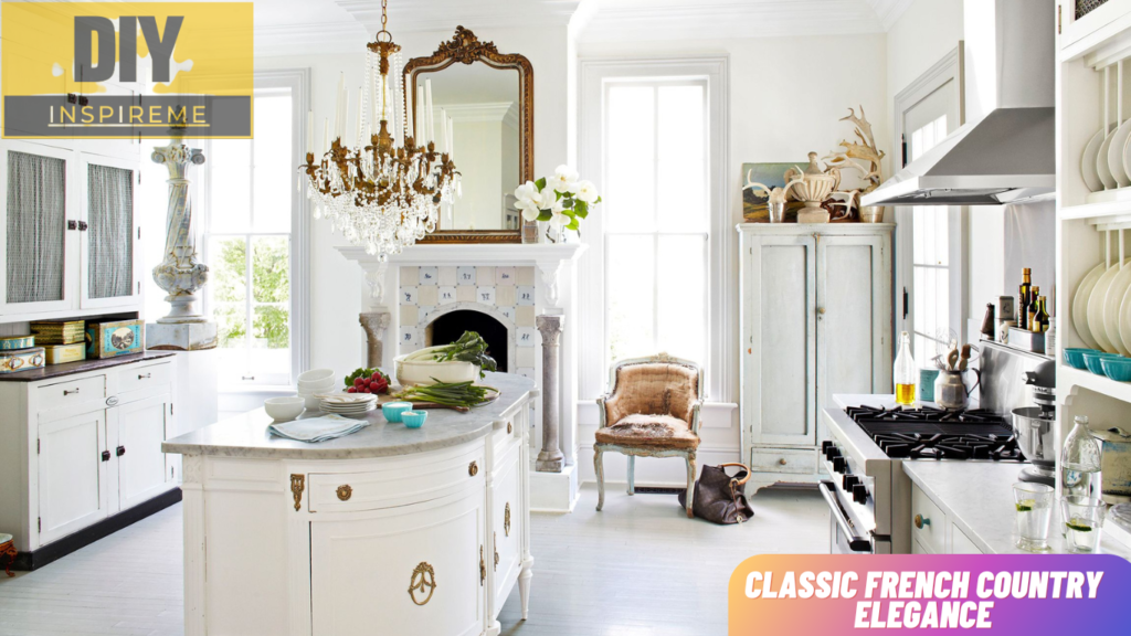Classic French Country Elegance kitchen