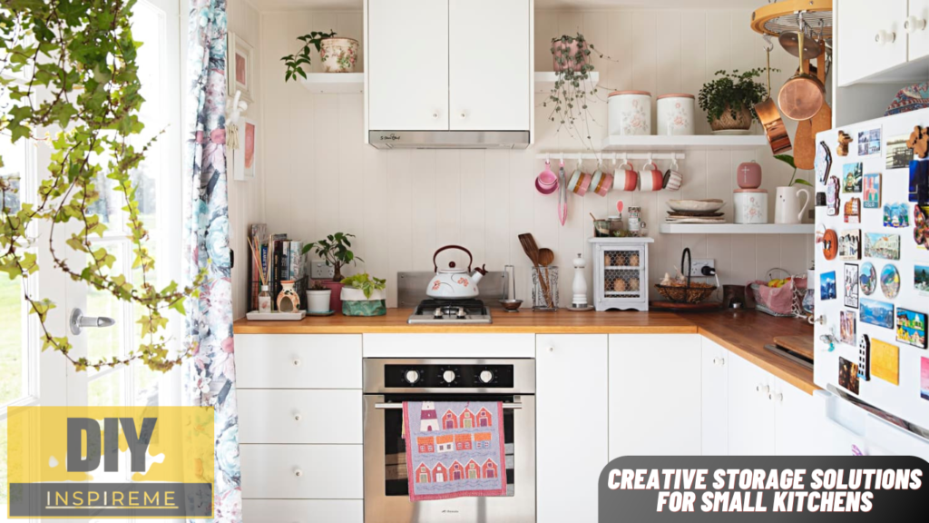 Creative Storage Solutions for Small Kitchen decor.